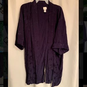 A.New.Day Navy Kimono OSFM